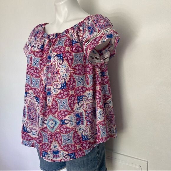 Belle + Sky Off Shoulder Top - Picture 2 of 6